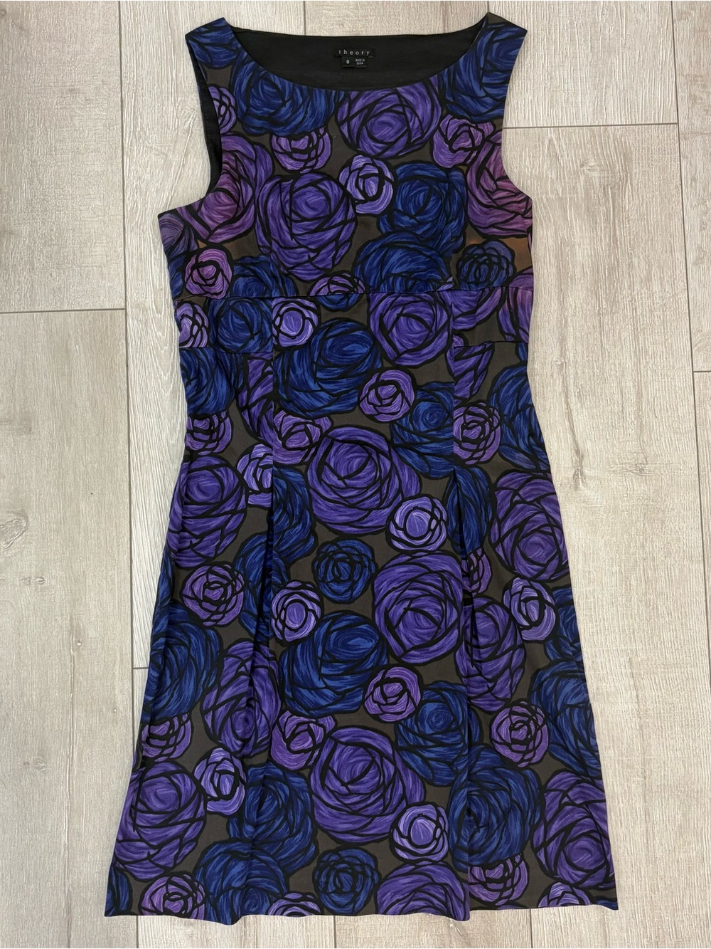Purple Flower Dress
